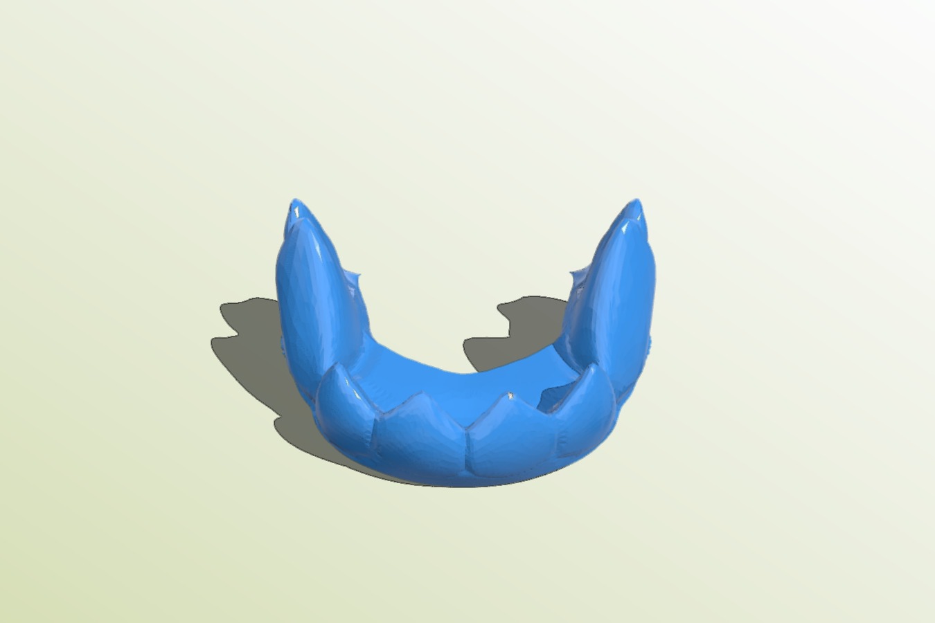 Sharp Fursuit teeth