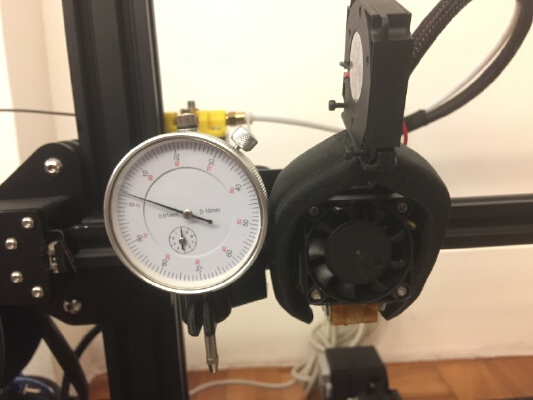 Short Dial Holder CR-10 with Gang Version 12 | 3d print model