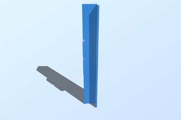 Replicator 2X z-axis shim | 3d print model
