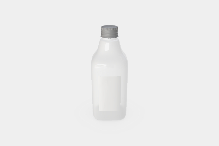 Pure Plastic Bottle Mockup