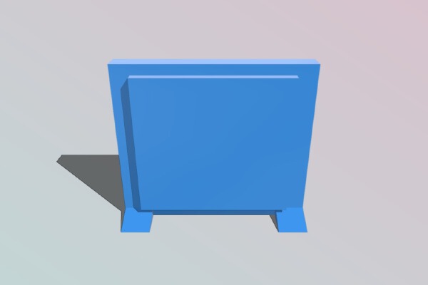 Flat Screen 60 | 3d print model