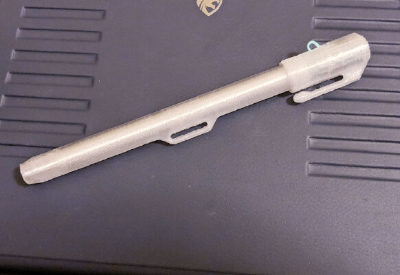 Threaded Apple Pencil Case | 3d print model