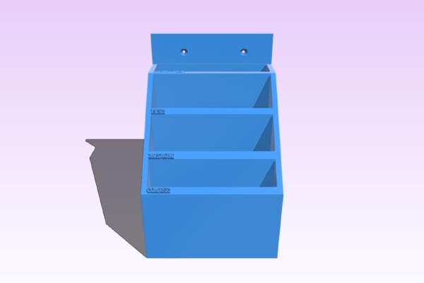 Sand Paper holder | 3d print model