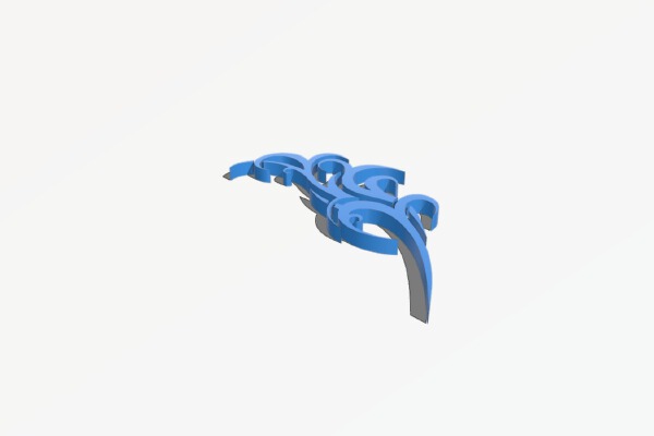 Tribal Design | 3d print model