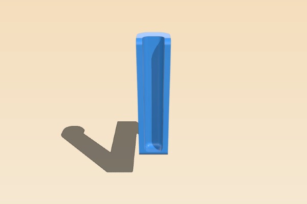 Zortrax M200 Side Spool Holder | 3d print model