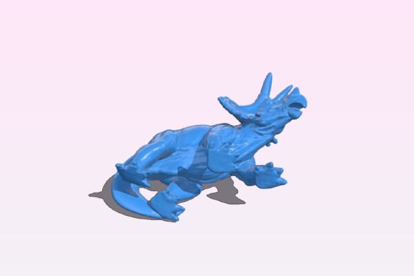 Dinosaur Triceratops | 3d print model