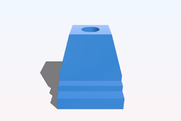 Ikea Tertial work lamp table mount v2 | 3d print model