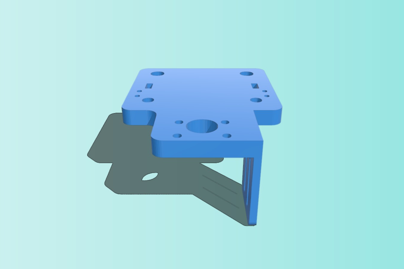 Tevo Tarantula x carriage with support for autolevel device