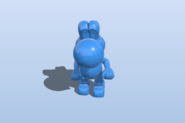 Yoshi from Mario games | 3d print model