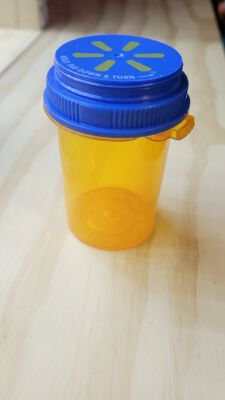 30mm and 50mm pill bottle peg board holder | 3d print model