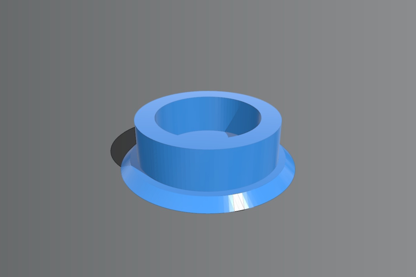 Kossel mini - 3DPrinted flange idler