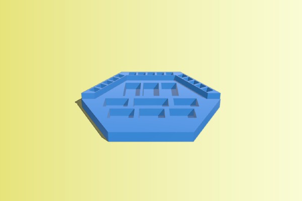 Catan Organizer - Pieces Holder | 3d print model