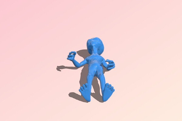 Grey Alien | 3d print model