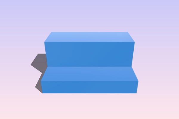 FlashForge Replicator Removed Extruder Spacer Block | 3d print model