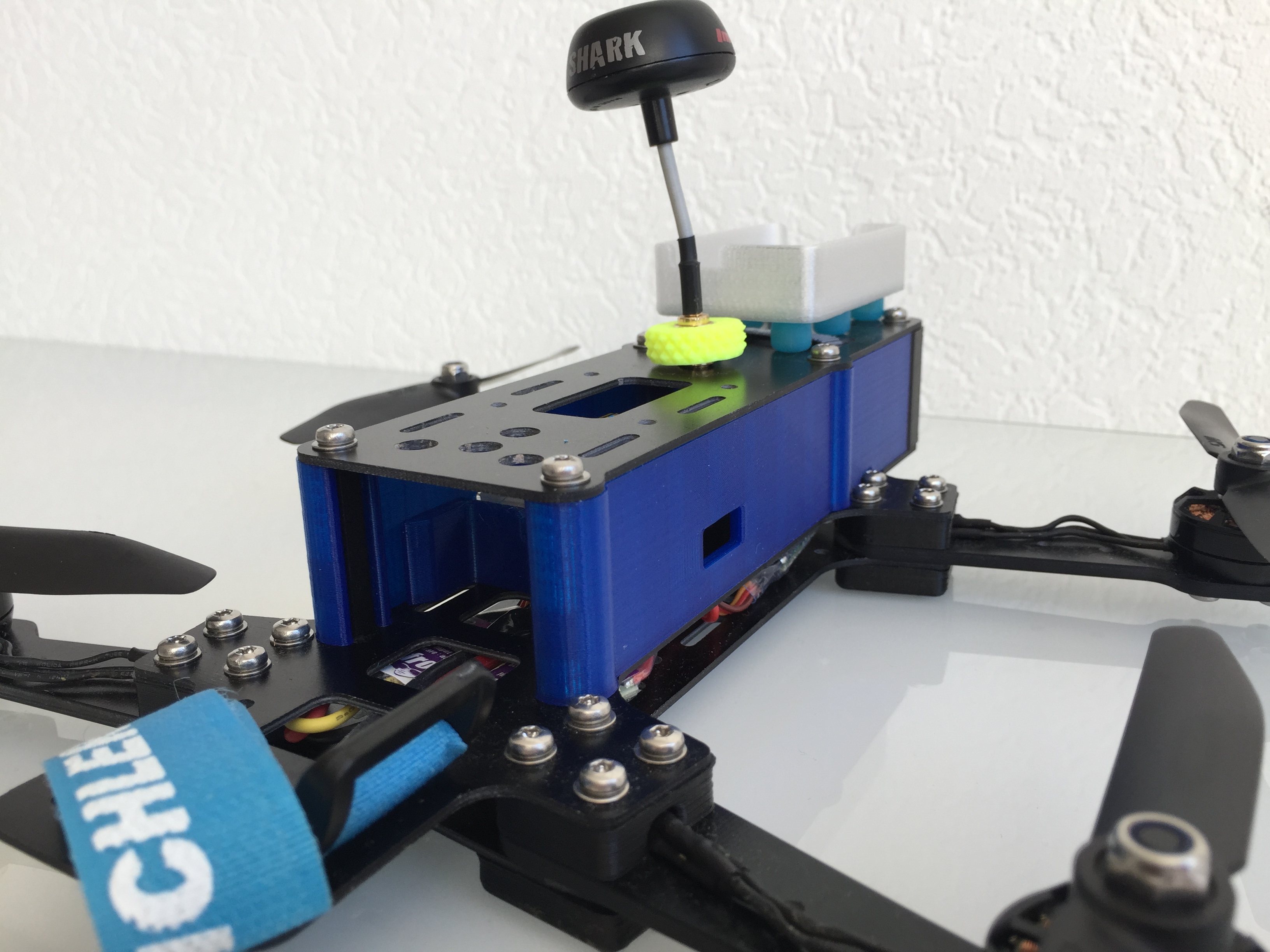 Side panels for r.250 FPV race quad from untestedprototype
