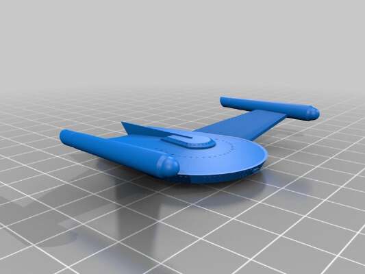 Star Trek Romulan Bird of Prey 1:2000 | 3d print model