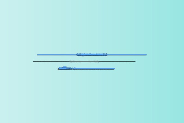 Obi Wan and Darth Maul Lightsaber | 3d print model