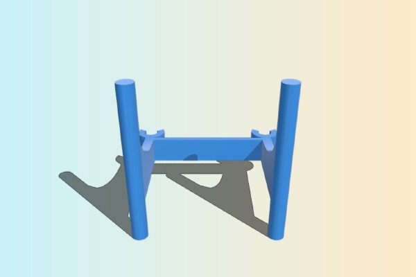 FFCP Filament Tube Offset Clip | 3d print model