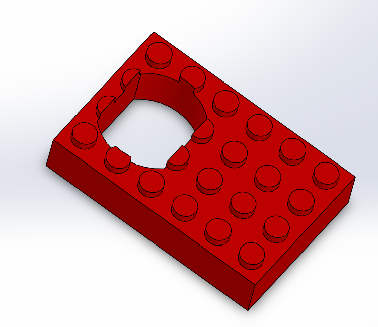 Lego Compatable RC Component Holders