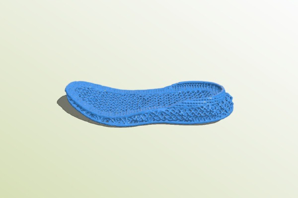 Futurecraft 4D alike Lattice Design | 3d print model