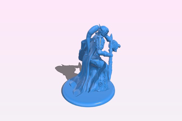 Elf Blood Paladin | 3d print model
