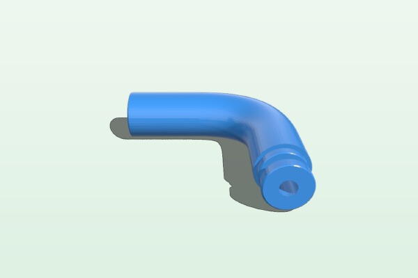 e-cig 90 degree drip tip | 3d print model