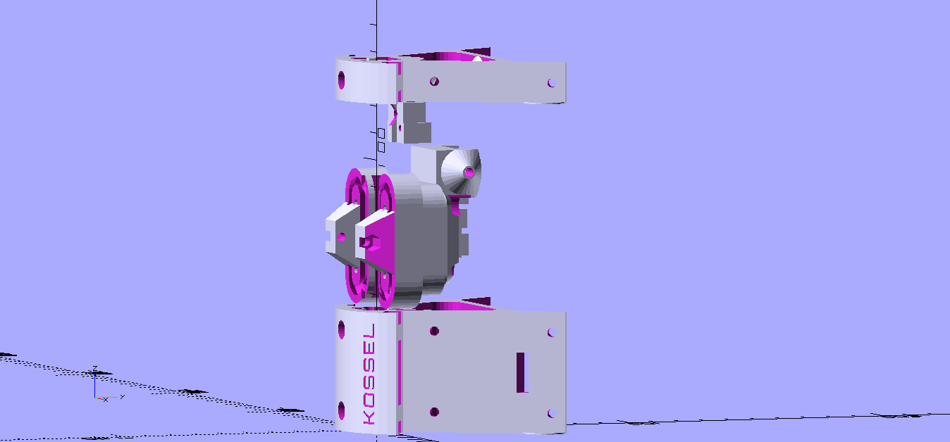 New Plate and Endstop for new carriage recirculating.