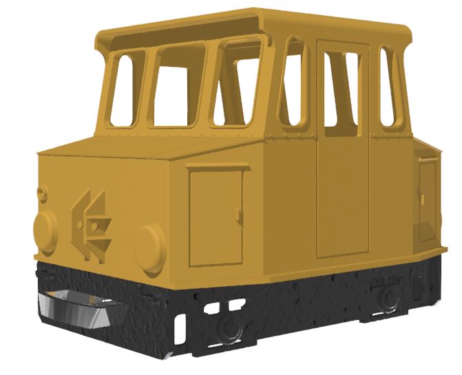 G scale Switcher Loco ASF EL 16 V2.0 more accurate