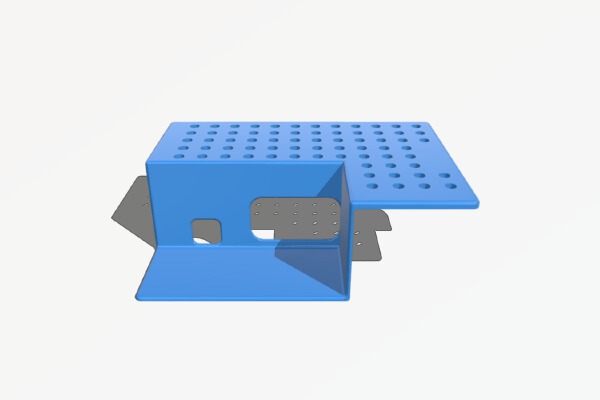 Pi 3B DAC Hat with vents | 3d print model
