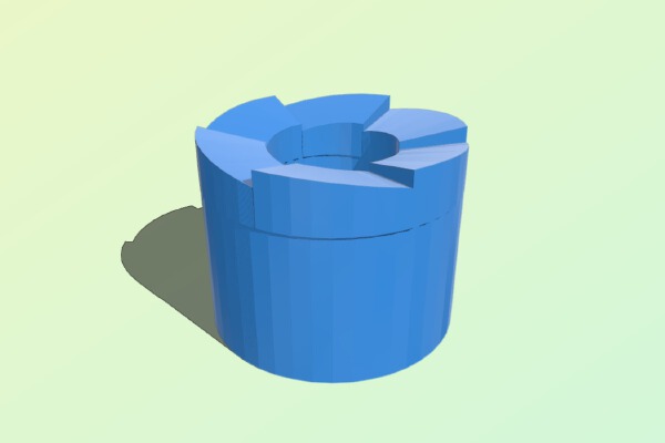 Interlocking Face Gears | 3d print model