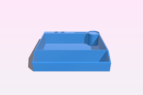 Dice Tray - Based on Runehammer Design | 3d print model