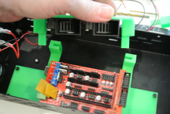 Wanhao Duplicator I3 Melzi to RAMPS Adapter with fans attachment | 3d print model