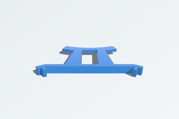 Hold Down Clip For 120mm Glass Bed | 3d print model