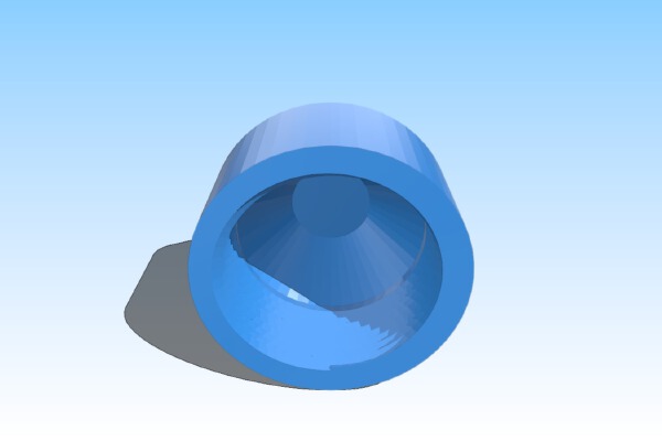 Mic Adapter (5_8" Female to 3_8" Male) | 3d print model