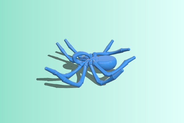 Spider Pendant | 3d print model