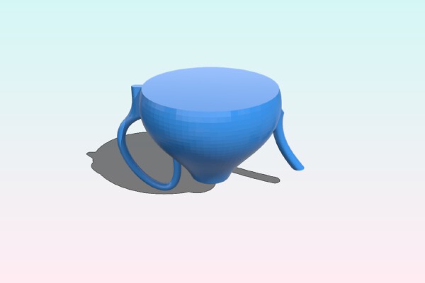 Tiny Watering Can | 3d print model