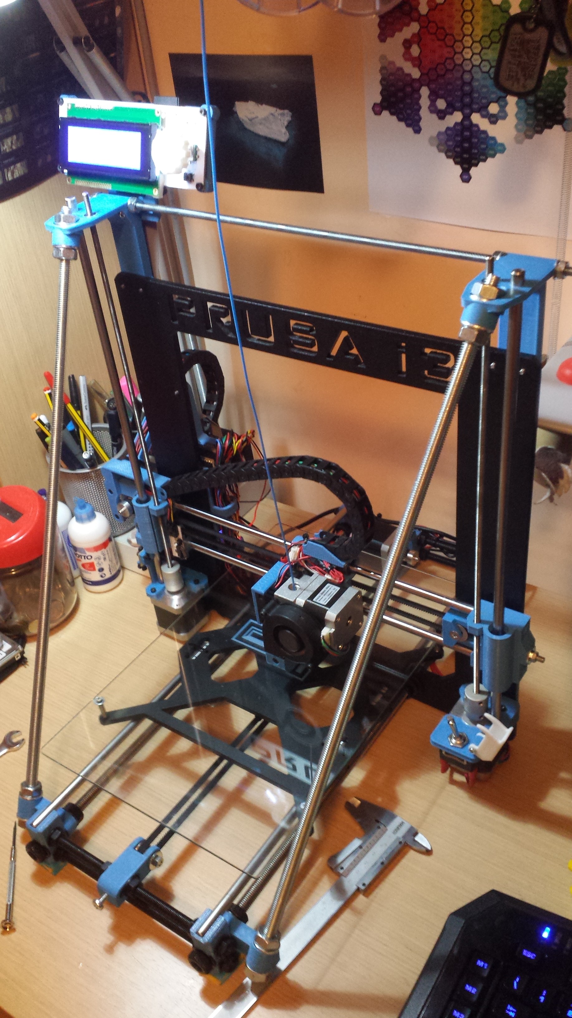 Bracing brackets for Prusa i3
