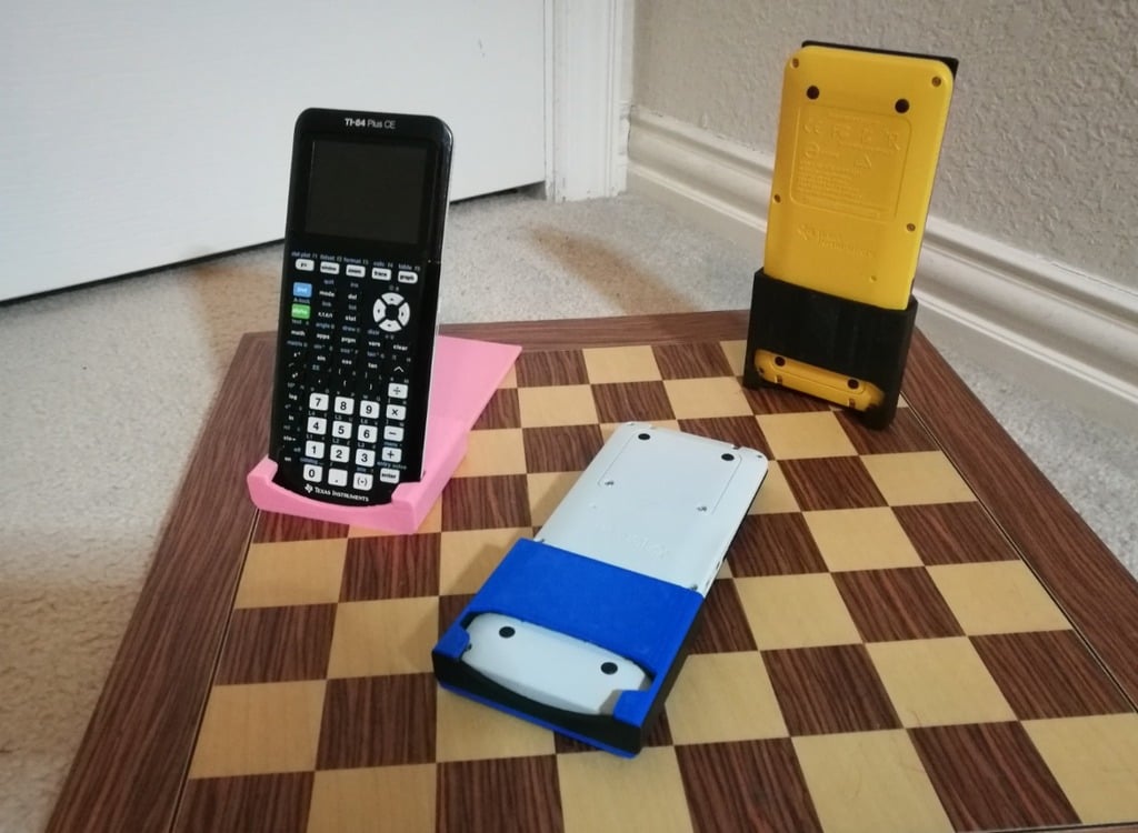 TI 84 Plus CE and TI 83 Premium CE Calculator Stands and Covers