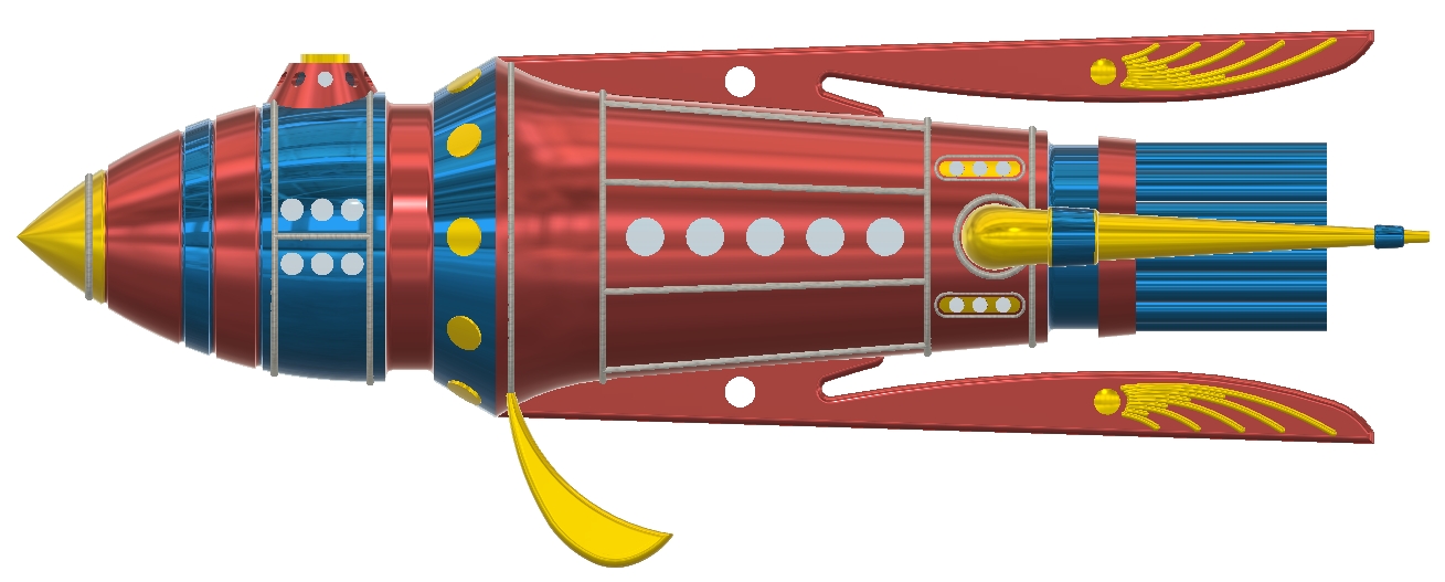 Buck Rogers Battle Cruiser