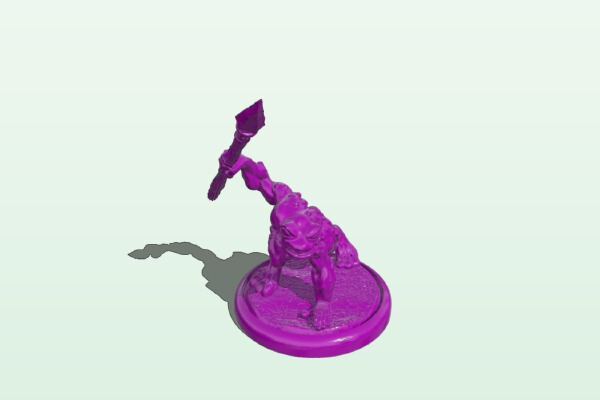 Froggy Spearman | 3d print model