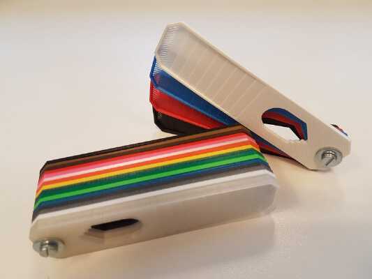Filament sample booklet | 3d print model