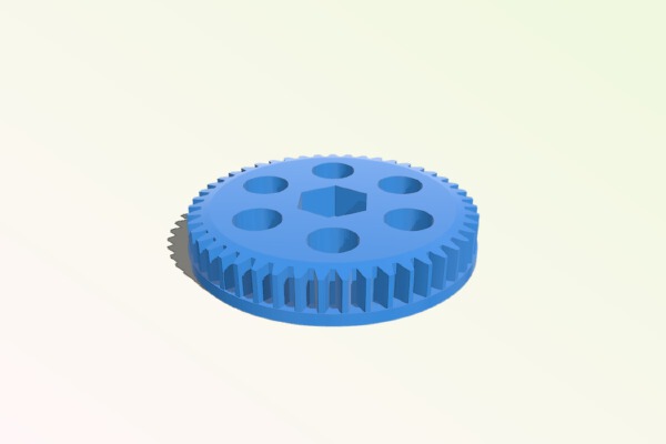 Telaio_1e26 Car model scale 1:26 | 3d print model