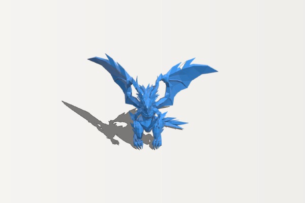Midgardsormr Dragon | 3d print model