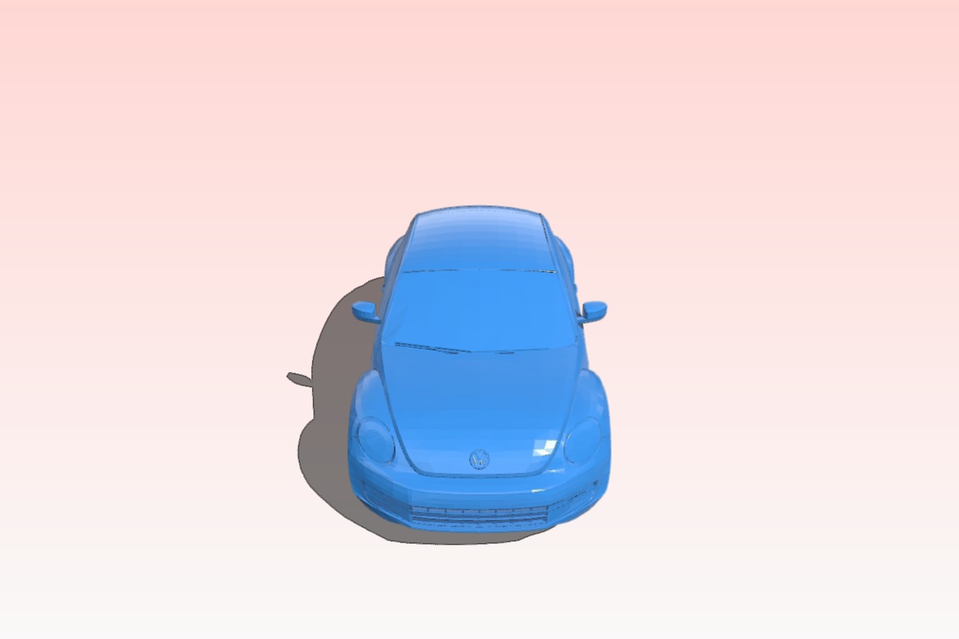 Volkswagen beetle car 2012