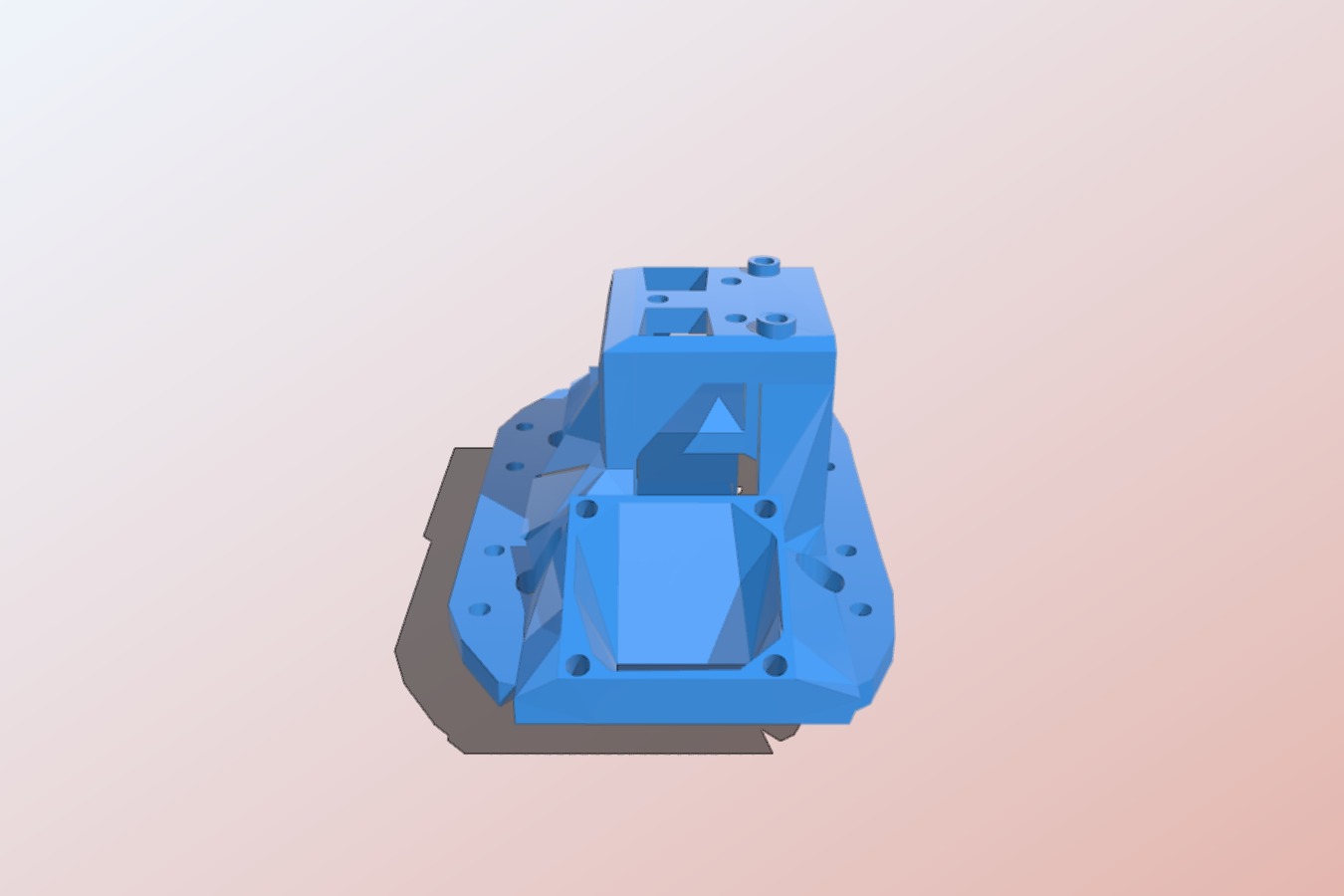 Overlord Pro E3D Chimera_Cyclops Mount