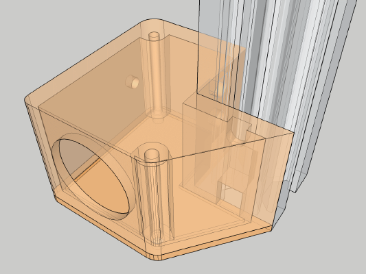 Rocker Switch Housing for 2020 Extrusion _ 20mm Switches | 3d print model