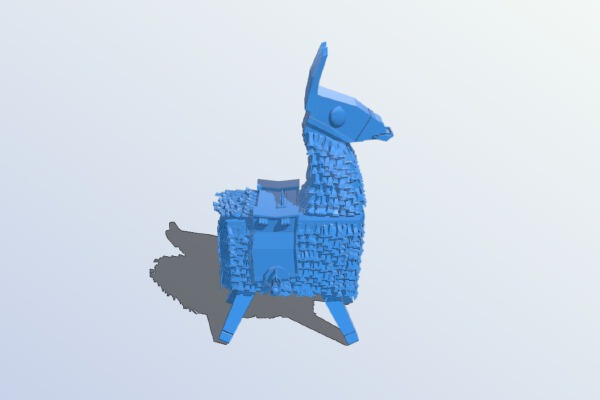 Loot LLama Remix | 3d print model