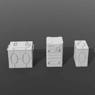 Legion crates | 3d print model