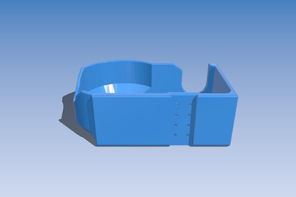 Creature House _ Corner Hide Away - for Fish Tank _ Aquarium _ Terrarium | 3d print model