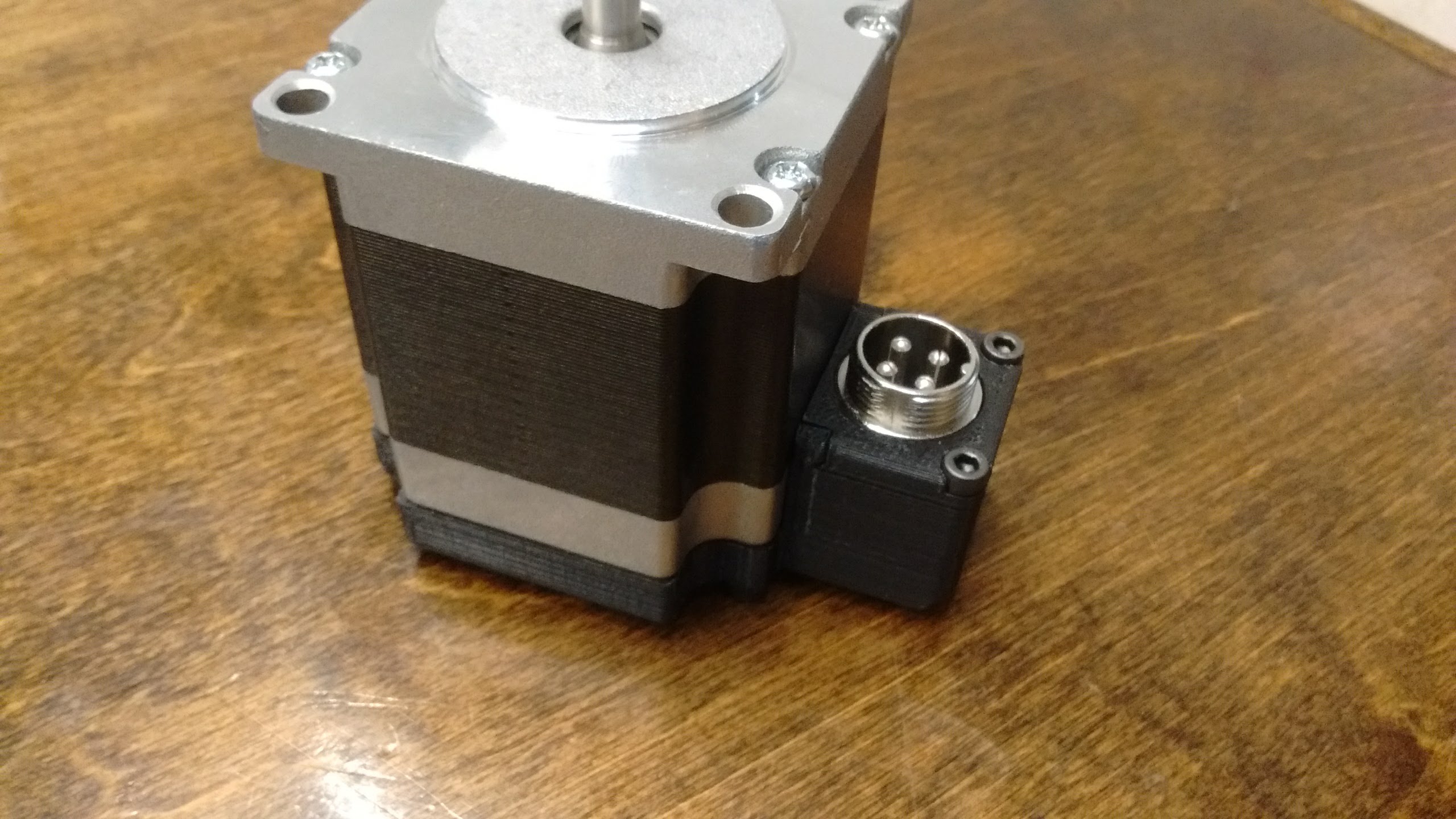 Parametric NEMA 23 Stepper Motor Cover